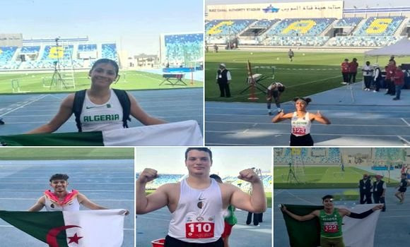 Athlétisme/Championnats arabes U20: neuf nouvelles médailles pour l’Algérie