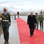 Arrivée du président de la République à Annaba pour inaugurer l’usine de dessalement d’eau de mer de « Koudiet Eddraouche » à El Tarf