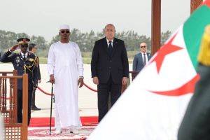 Arrivée à Alger du président de la République du Tchad pour une visite officielle