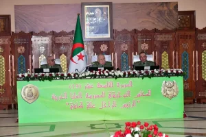 Le Général d&rsquo;Armée Saïd Chanegriha préside les travaux de la 19e session du Conseil d&rsquo;Orientation de l&rsquo;Ecole Supérieure de Guerre