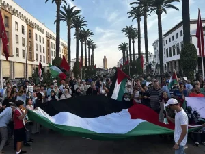 Maroc: nouvelle manifestation à Rabat pour réclamer la fin de la normalisation avec l&rsquo;entité sioniste