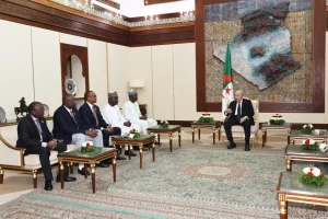 Le président de la République reçoit une délégation ministérielle de la République du Niger