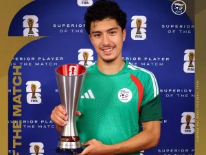 Coupe du monde 2026 : Ibrahim Mazza élu homme du match entre l’Algérie et la Jordanie