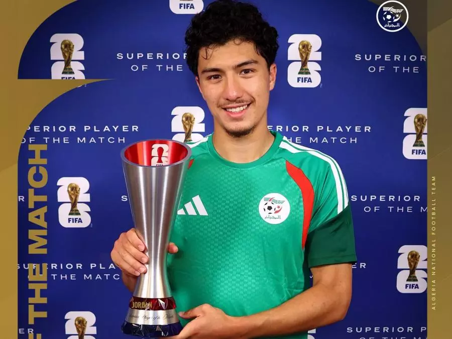 Coupe du monde 2026 : Ibrahim Mazza élu homme du match entre l’Algérie et la Jordanie
