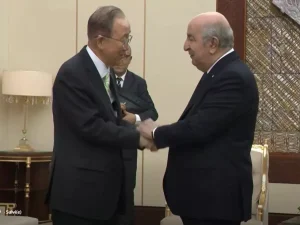 Le président de la République reçoit l’ancien Secrétaire général de l&rsquo;Organisation des Nations unies